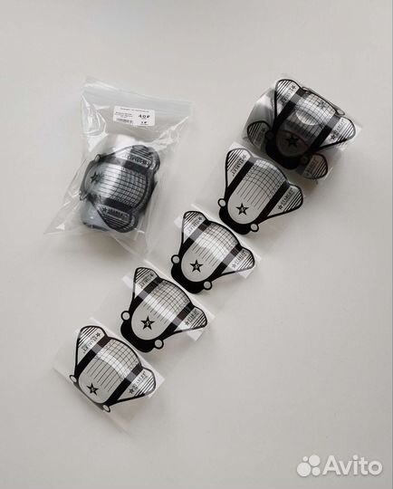 Типсорез, верхние/нижние формы для наращивания