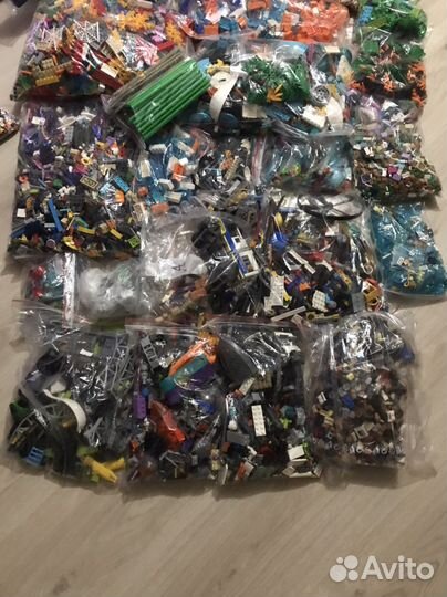 Lego новые детали pick a brick 20 кг