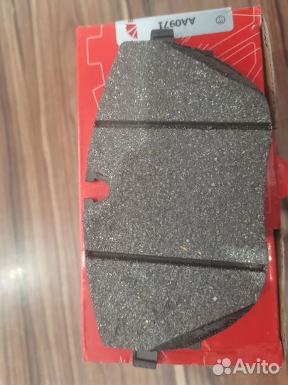 Колодки тормозные передние VW T6 /Braxis-Турция