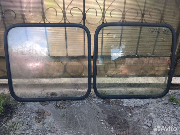 Стекло задней правой двери Фиат Дукато низкий 99г