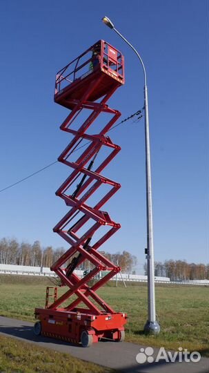 Аренда ножничный, коленчатый подъёмник