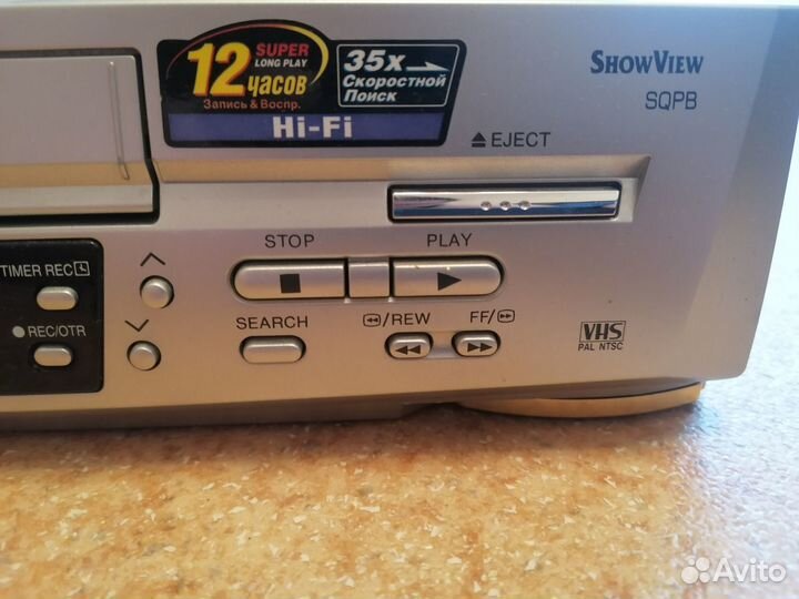 Видеомагнитофон panasonic NV-FJ620