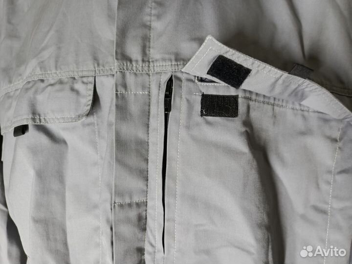 Брендовая рабочая рубашка с большими карман.50-52р