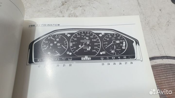 Оригинальная книга(мануал) на Mercedes W201 W126