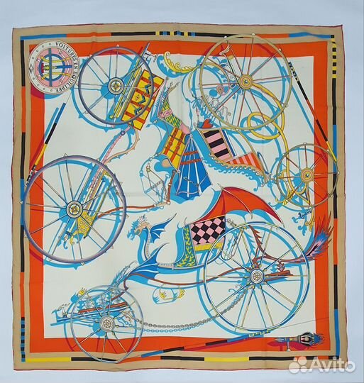 Женский платок hermes