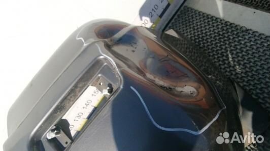 Бампер задний hyundai terracan HP (AUK12HG01)