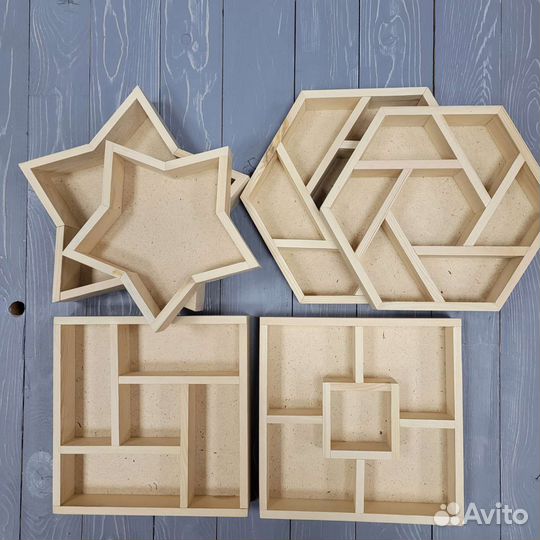 Ящик деревянный подарочный