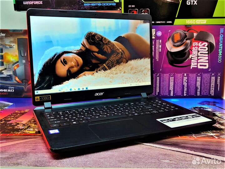 Мощный ноут для любых задач Acer intel i5/SSD/FHD