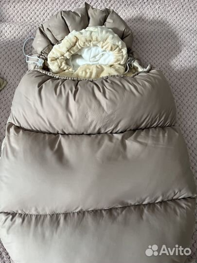 Зимний конверт в коляску