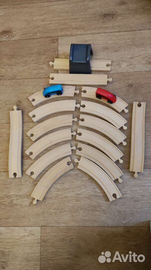 Деревянная железная дорога Икея IKEA