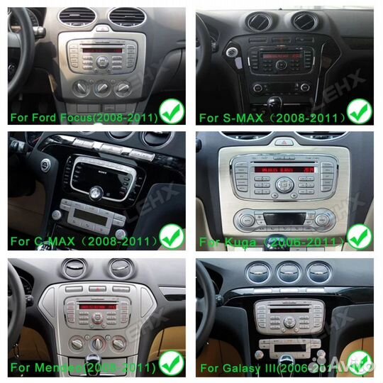 Новая Ford магнитола android