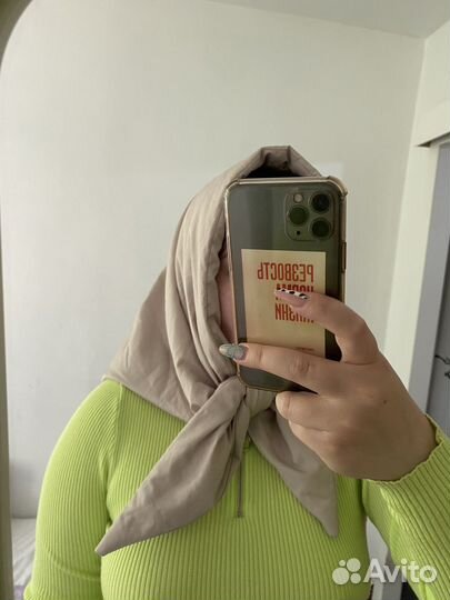 Пуховая косынка