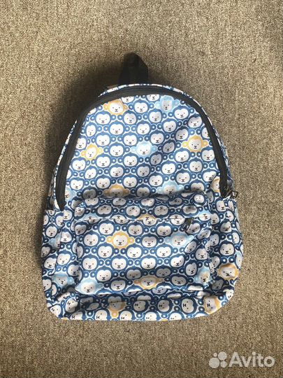 Школьный Рюкзак Тканевый с мишками