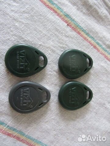 Б/у ключница и кнопки от домофона