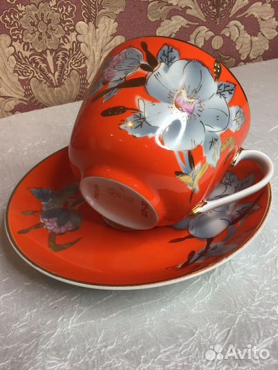 Чайная пара гигант арановка Мальва