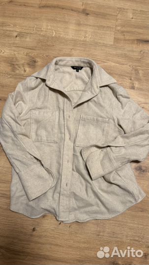 Рубашка Massimo Dutti шерстяная