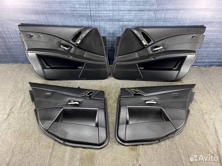 Комплект обшивок дверей Bmw 525I E60 M54 2003