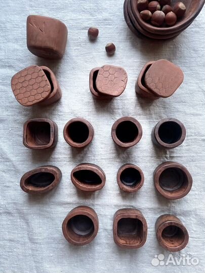 Подсвечники. Глина. Ручная работа