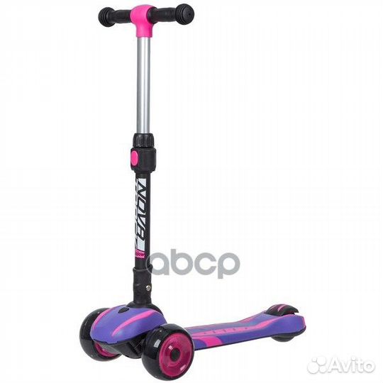 Самокат 3-х колесный 120/80 мм Кикборд детский