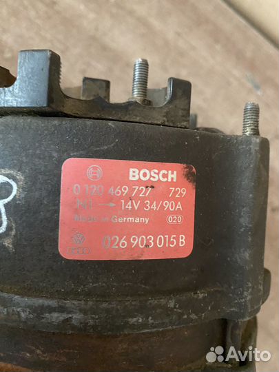 Генератор Passat B3 Audi 80 (026903015B)