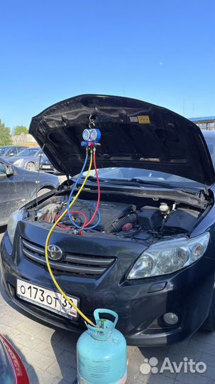 Заправка автокондиционеров с выездом