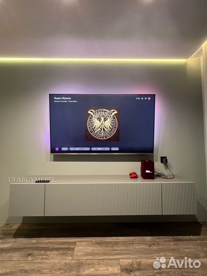 Тумба тв с рифленными фасадами,тумбы под тв,тумбы