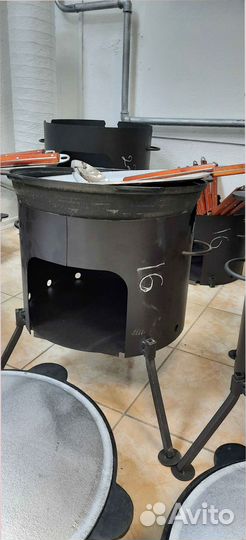 Казан 16л узбекский с печью