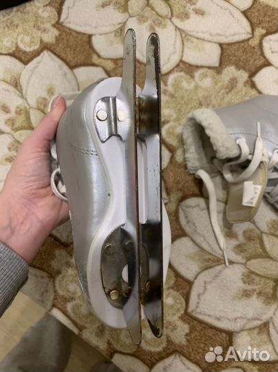 Коньки детские двухполозные 29