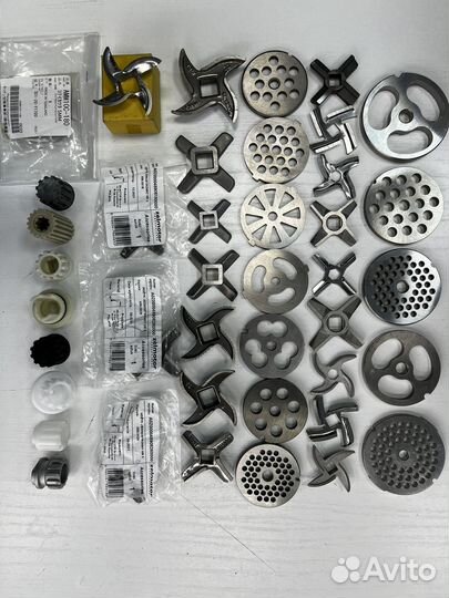 Ножи, решетки, шнеки, втулки для мясорубок