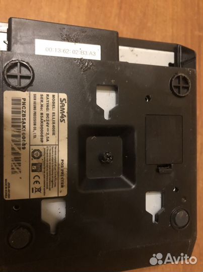 Sam4s ellix40iie чековый принтер