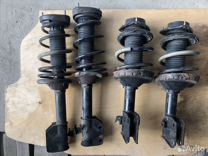 Стойки комплект 5x114.3 на Subaru Impreza WRX-STI