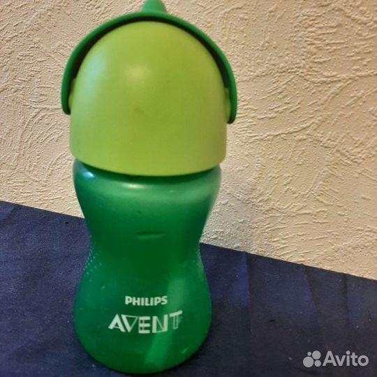 Поильник с трубочкой avent