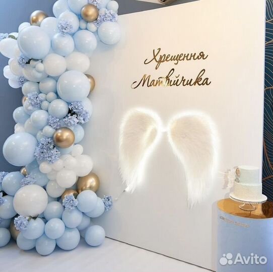 Фотозона на крещение