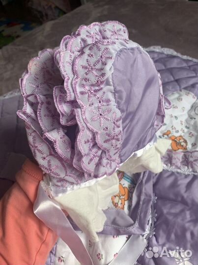 Конверт- одеяло новое на выписку