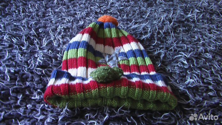 Шапка финская шерстяная детская