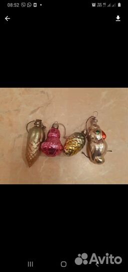 Елочные игрушки