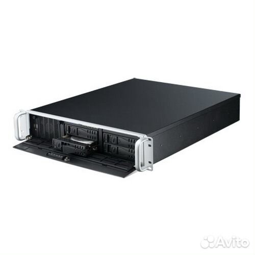 HPC-7242MB-00XE 2U Rackmount Chassis, ATX, Drive b
