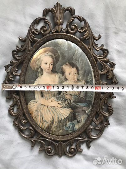 Винтажная рамка