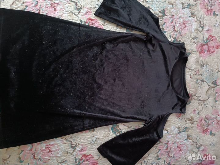 Вечернее платье бархатное