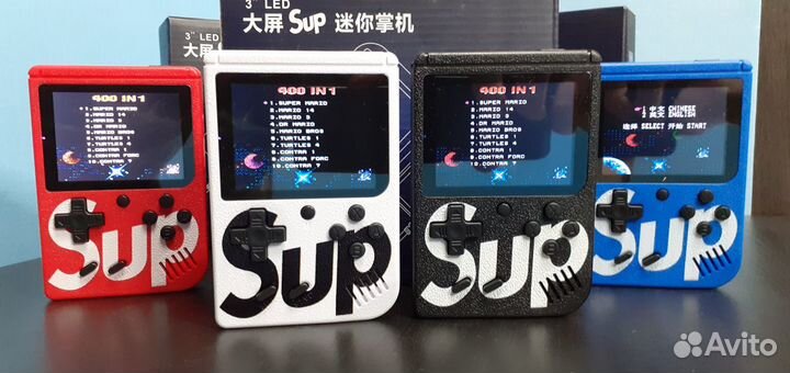 Игровая консоль Sup с джойстиком 400игр Денди +тв
