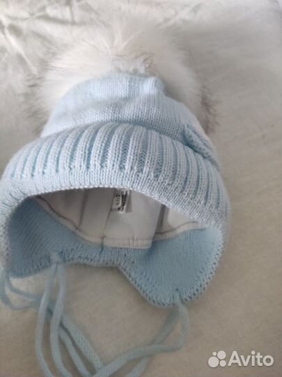 Шапочка для новорожденного