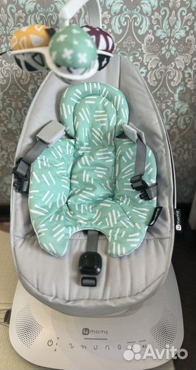 Кресло-качалка 4Moms mamaRoo 5.0 детские качели