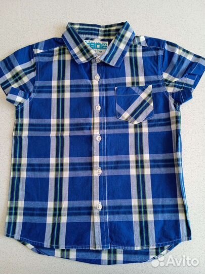 Рубашки на мальчика 3-5 лет