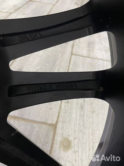 Литые диски r17 5x114 3 nitro