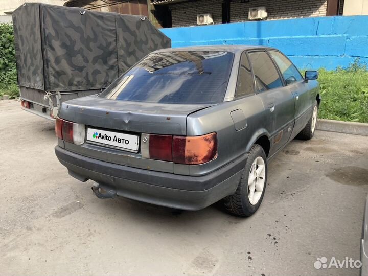 Audi 80 1.8 МТ, 1991, 260 000 км