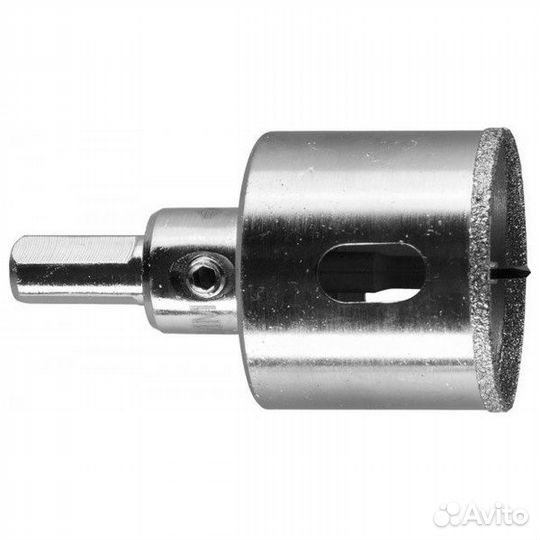 Коронка алмазная d40 мм, зерно Р 60, зубр