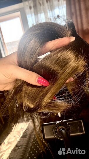 Волосы для наращивания бу 70см