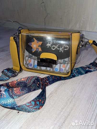 Сумка женская желтая