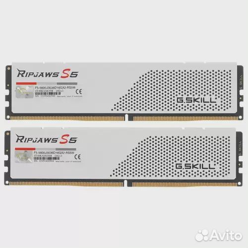 Оперативная память 32 Gb 5600 MHz G.Skill ripjaws