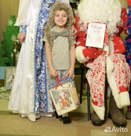 Новогодний костюм ежика